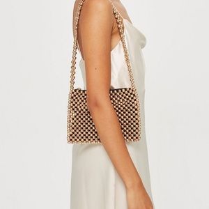 Topshop beaded bag